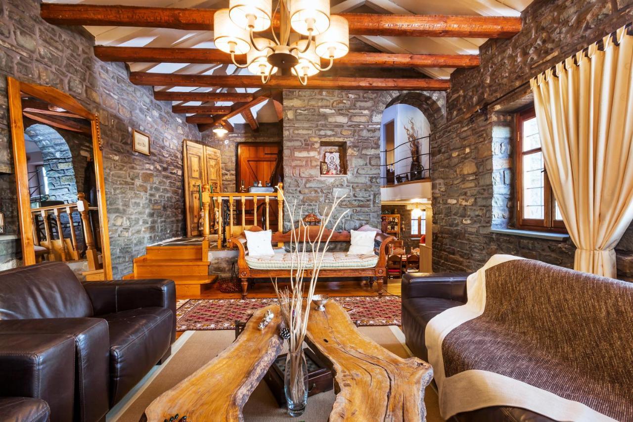 Willa Heaven'S View Mansion - Zagori Stone Built Gem Kipoi Zewnętrze zdjęcie