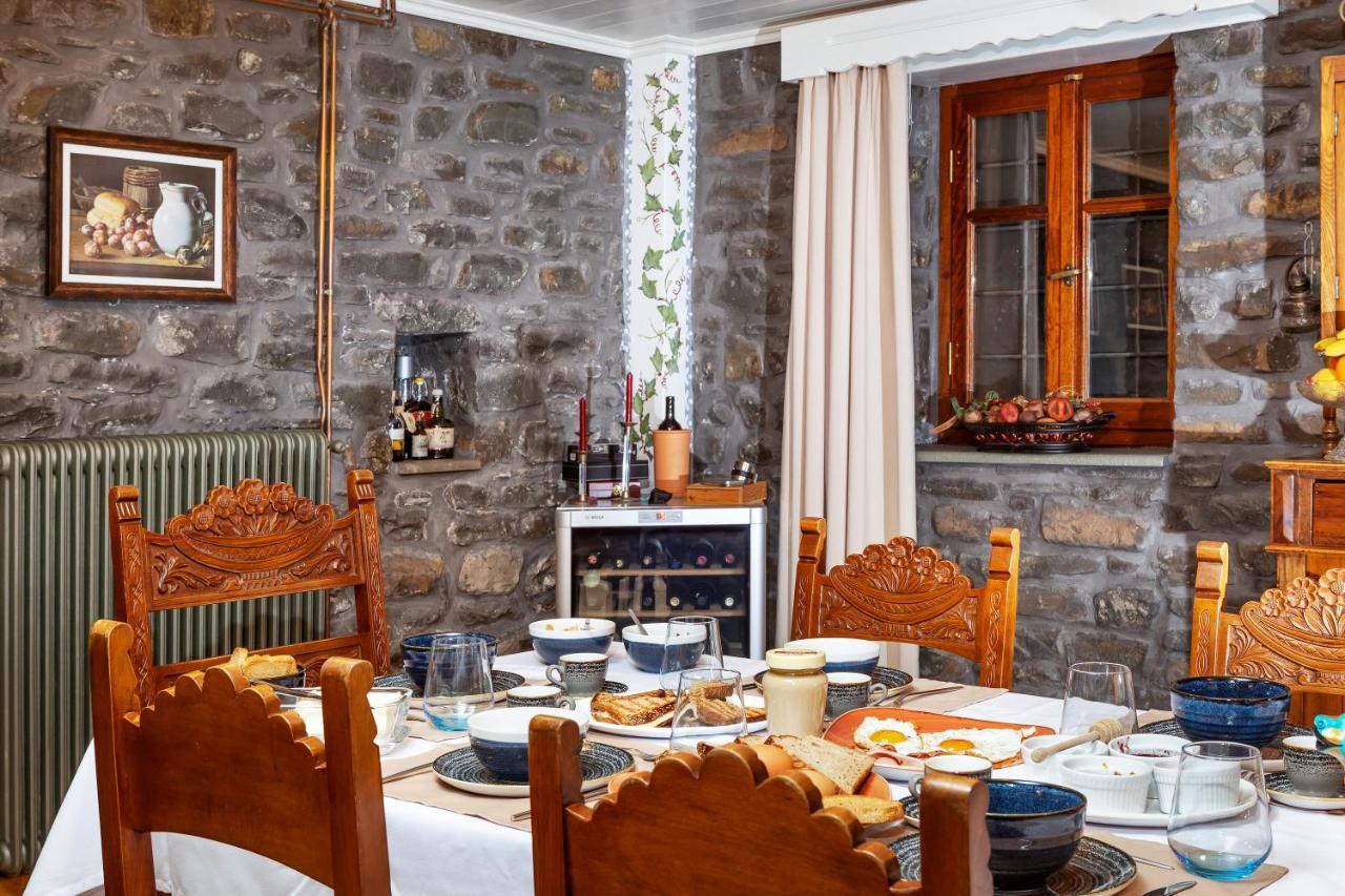Willa Heaven'S View Mansion - Zagori Stone Built Gem Kipoi Zewnętrze zdjęcie