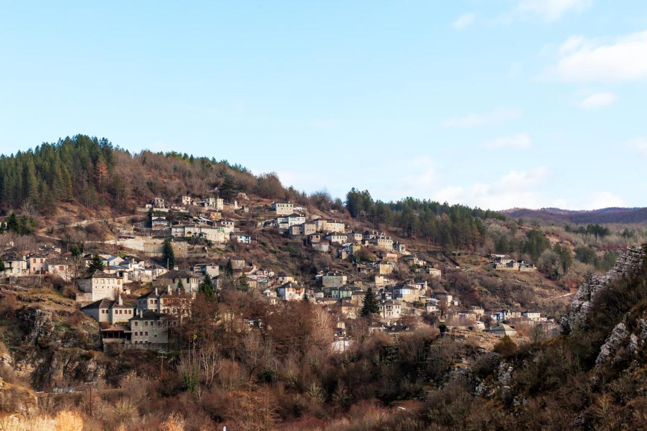 Willa Heaven'S View Mansion - Zagori Stone Built Gem Kipoi Zewnętrze zdjęcie