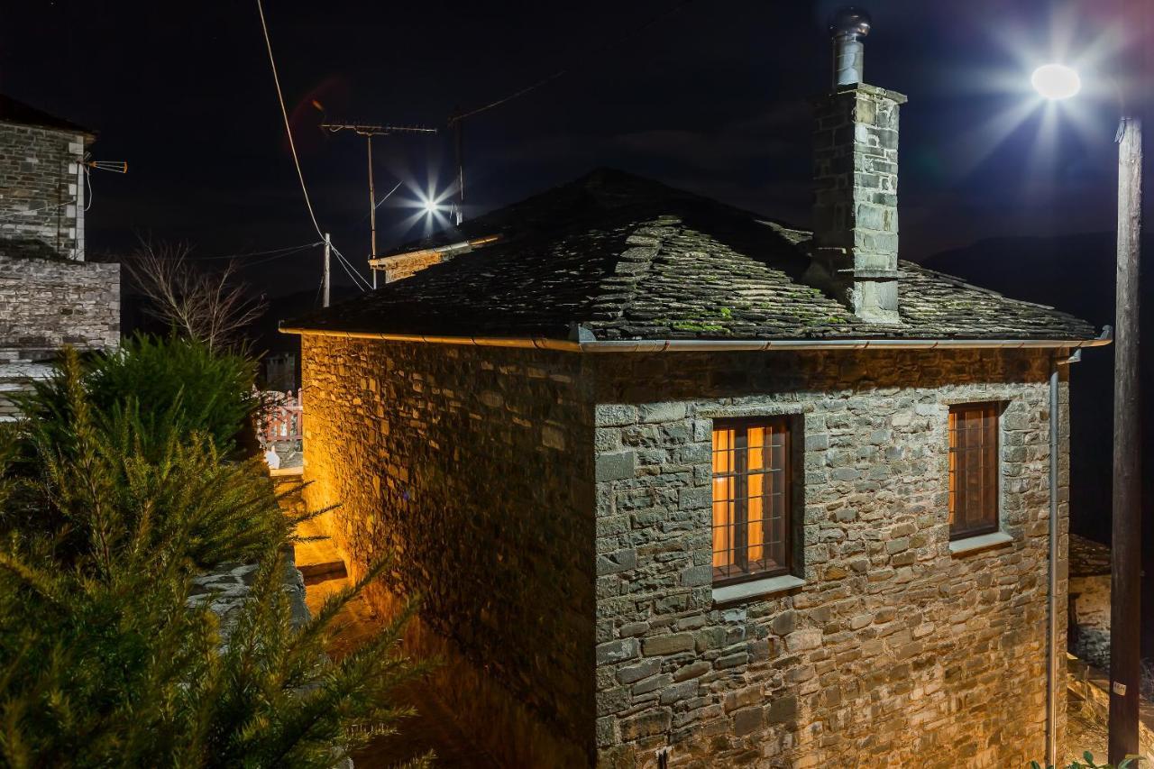 Willa Heaven'S View Mansion - Zagori Stone Built Gem Kipoi Zewnętrze zdjęcie