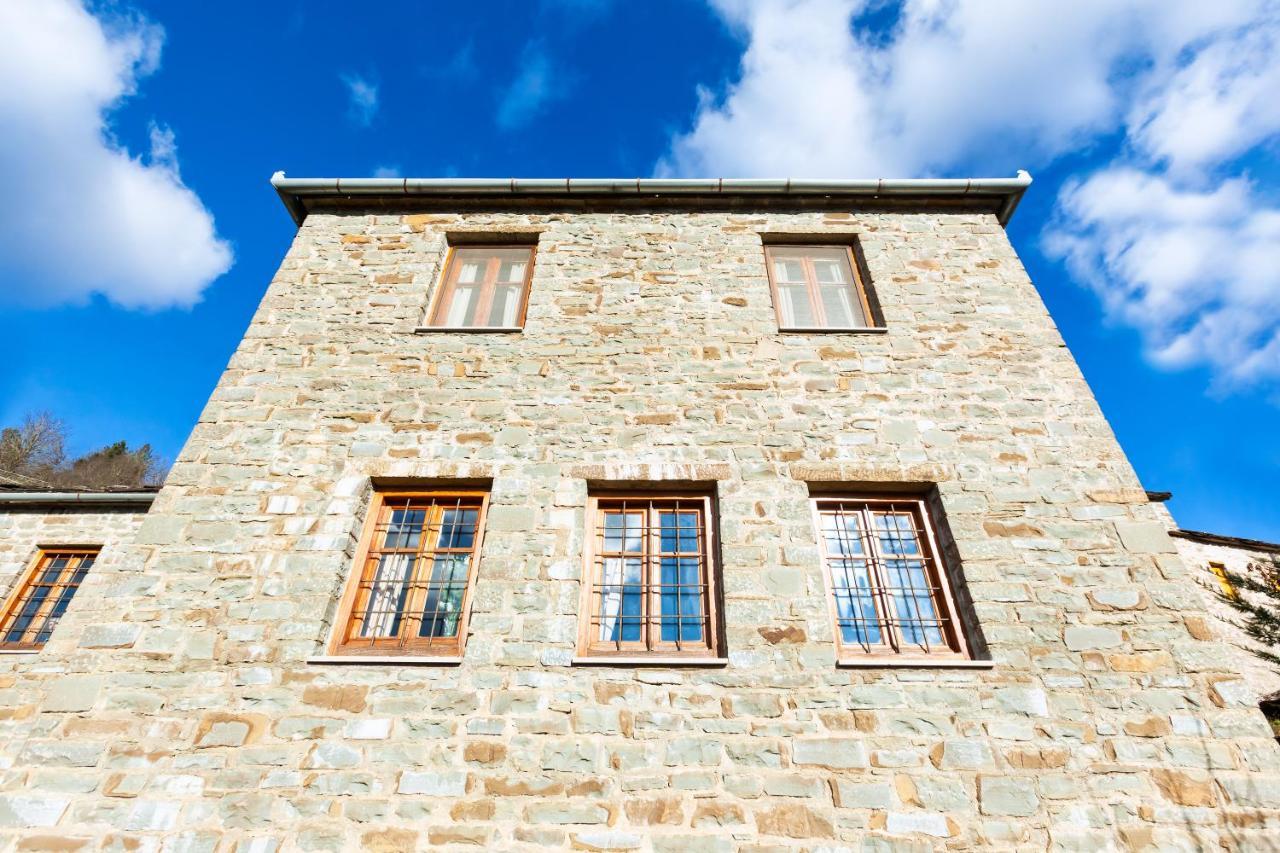Willa Heaven'S View Mansion - Zagori Stone Built Gem Kipoi Zewnętrze zdjęcie